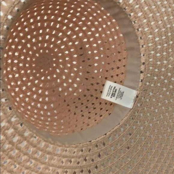 Beach summer Large pink straw hat - Picture 2 of 2